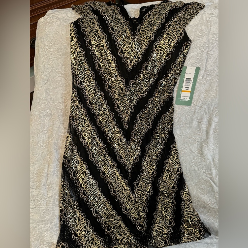 Blu Sage 16W Sequin Dress